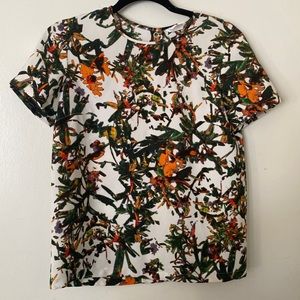 EUC Club Monaco Fitted Blouse